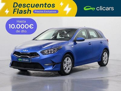Usado Kia Ceed 136 CV (100 kW) 2022 Azul Utilitario