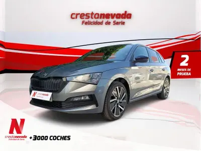 Usado Skoda Scala Sport 150 CV (110 kW) 2024 Gris / plata Utilitario