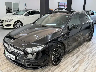 Usado Mercedes A35 AMG 306 CV (225 kW) 2020 Negro Berlina