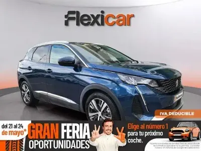 Usado Peugeot 3008 Allure 225 CV (165 kW) 2021 Azul SUV