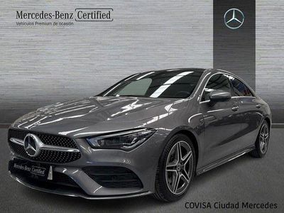 Usado Mercedes CLA200 163 CV (119 kW) 2020 Gris montaña