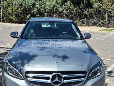 Usado Mercedes C220 Avantgarde 170 CV (125 kW) 2015 Gris / plata Berlina