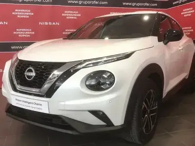 Usado Nissan Juke N-Connecta 114 CV (83 kW) 2025 Kori white metalizado techo fuji sunset SUV