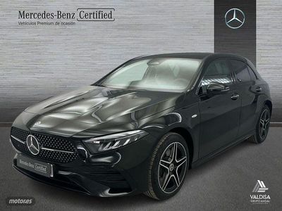 Usado Mercedes A250 AMG line 218 CV (160 kW) 2025 Negro Berlina