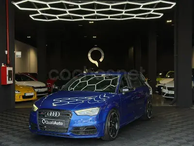 Usado Audi A3 310 CV (228 kW) 2017 Azul Berlina