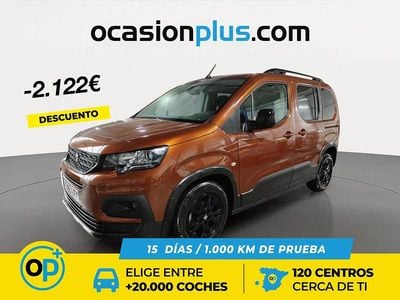 Usado Peugeot Rifter Allure 130 CV (95 kW) 2020 Marrón Monovolumen