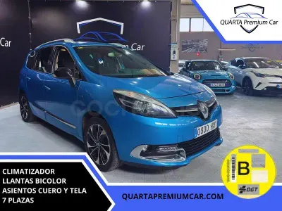 Usado Renault Grand Scénic Bose Edition 130 CV (95 kW) 2014 Azul Monovolumen