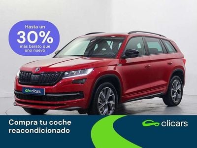 Usado Skoda Kodiaq SportLine 150 CV (110 kW) 2020 Rojo SUV