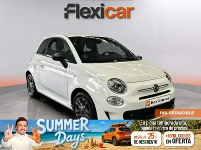 Usado Fiat 500 Club 70 CV (51 kW) 2022 Blanco Utilitario