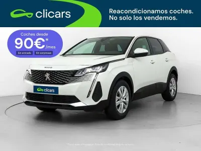 Usado Peugeot 3008 Active 131 CV (96 kW) 2021 Blanco SUV