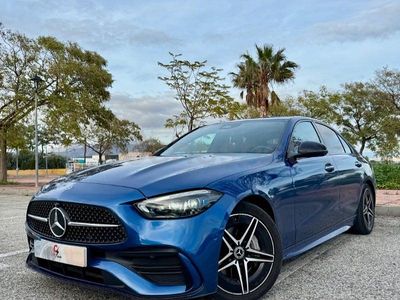 Usado Mercedes C200 204 CV (150 kW) 2022 Azul Berlina