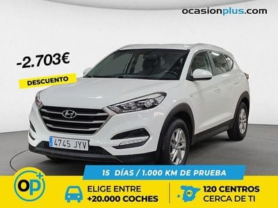 Blanco Usado 2017 Hyundai Tucson SUV | 14.797 € (Buen precio)