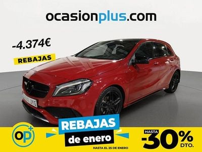 Rojo Usado 2017 Mercedes A180 AMG Utilitario | 18.426 € (Precio justo)
