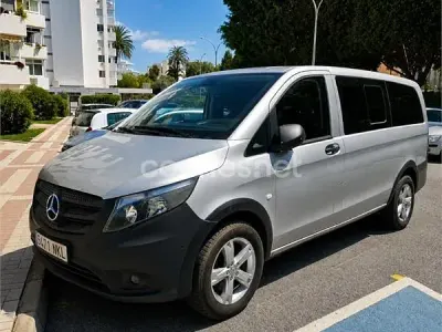 Usado Mercedes V220 Marco Polo 163 CV (119 kW) 2016 Gris / plata Monovolumen