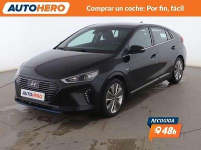 Usado Hyundai Ioniq 141 CV (103 kW) 2017 Negro Utilitario