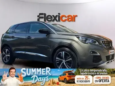 Usado Peugeot 3008 Active 130 CV (95 kW) 2019 Gris SUV