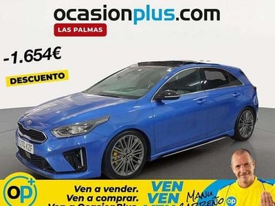 Usado Kia Ceed GT GT 140 CV (102 kW) 2019 Azul Utilitario