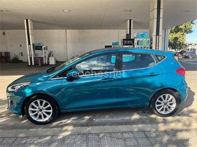 Azul Usado 2018 Ford Fiesta Titanium Utilitario | 13.999 € (Un poco caro)