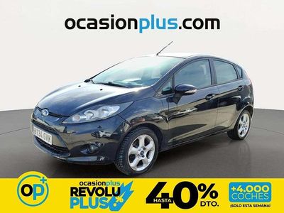 Usado Ford Fiesta Trend 68 CV (50 kW) 2010 Negro Utilitario