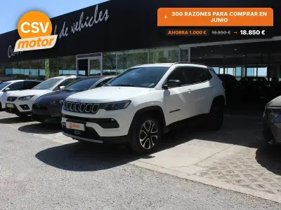 Usado Jeep Compass Limited 190 CV (139 kW) 2023 Blanco SUV