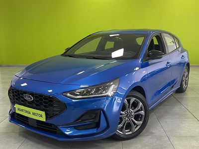 Usado Ford Focus ST-Line 125 CV (91 kW) 2023 Azul Berlina