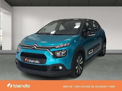Usado Citroën C3 Feel 83 CV (61 kW) 2021 Azul Berlina