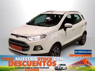 Usado Ford Ecosport Titanium 125 CV (91 kW) 2015 Blanco SUV