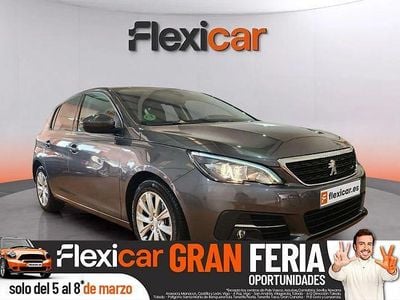 Usado Peugeot 308 Style 130 CV (95 kW) 2018 Gris Berlina
