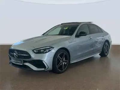 Usado Mercedes C300e 313 CV (230 kW) 2025 Plata hightec Berlina