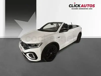 Usado VW T-Roc R-line 150 CV (110 kW) 2022 Blanco SUV