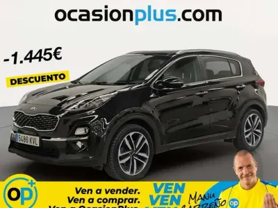 Usado Kia Sportage 116 CV (85 kW) 2019 Negro SUV