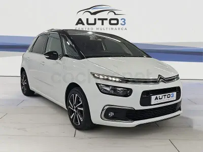 Usado Citroën C4 SpaceTourer Shine 130 CV (95 kW) 2019 Blanco Monovolumen