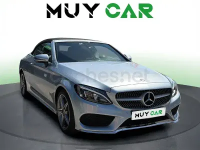 Usado Mercedes C300 245 CV (180 kW) 2017 Plateado Descapotable