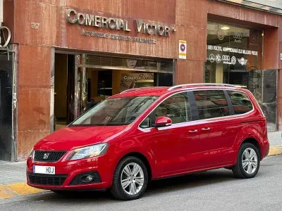 Usado Seat Alhambra Ecomotive 170 CV (125 kW) 2011 Rojo Monovolumen