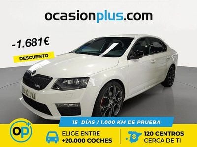 Usado Skoda Octavia RS 184 CV (135 kW) 2016 Blanco Utilitario