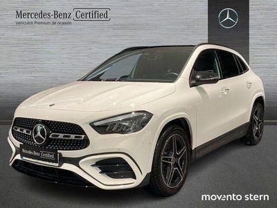 Usado Mercedes GLA200 AMG line 163 CV (119 kW) 2025 Blanco polar SUV
