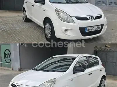 Usado Hyundai i20 Classic 78 CV (57 kW) 2011 Blanco Utilitario