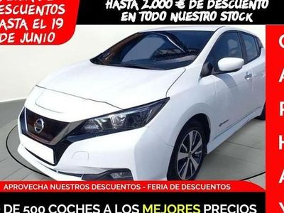 Usado Nissan Leaf Acenta 110 kW (150 CV) 2020 Blanco Utilitario
