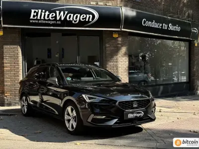 Usado Seat Leon ST FR 150 CV (110 kW) 2024 Negro Familiar