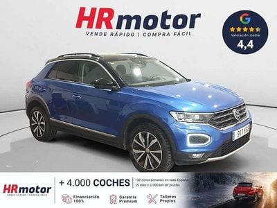 Usado VW T-Roc Advance 116 CV (85 kW) 2018 Azul SUV
