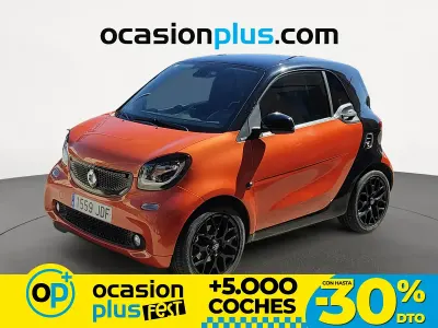 Usado Smart ForTwo Cabrio Prime 90 CV (66 kW) 2015 Naranja Descapotable