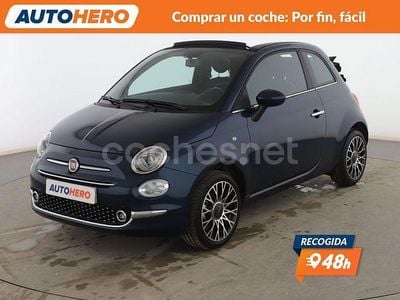 Azul Usado 2024 Fiat 500C Dolcevita Descapotable | 15.999 € (Un poco caro)