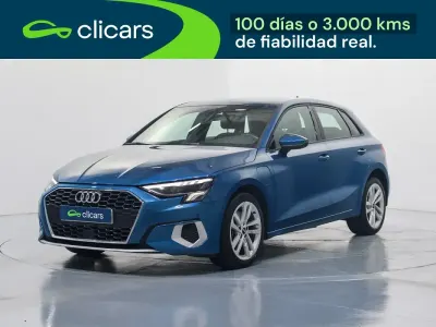 Usado Audi A3 Sportback e-tron Advanced 150 CV (110 kW) 2022 Azul Utilitario