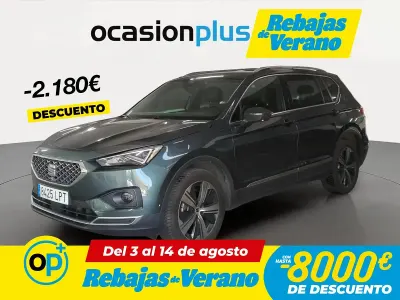 Usado Seat Tarraco XCELLENCE 150 CV (110 kW) 2021 Verde SUV