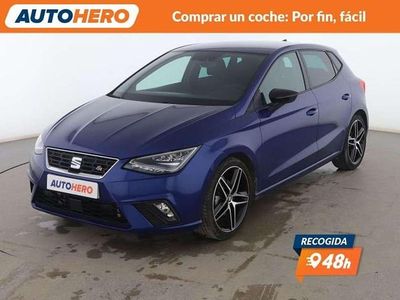 Usado Seat Ibiza FR 116 CV (85 kW) 2020 Azul Utilitario