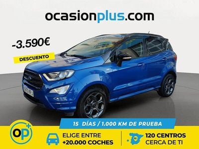 Usado Ford Ecosport ST-Line 140 CV (102 kW) 2018 Azul SUV