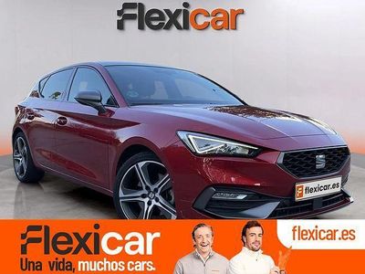 Usado Seat Leon FR 150 CV (110 kW) 2021 Rojo Berlina