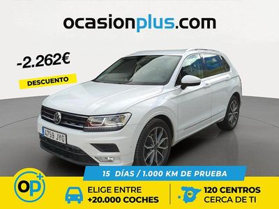 Blanco Usado 2017 VW Tiguan Advance SUV | 18.390 € (Precio justo)