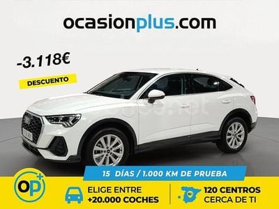 Blanco Usado 2022 Audi Q3 Sportback Advanced SUV | 34.300 € (Precio justo)