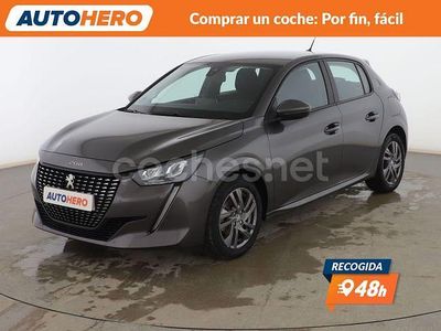 Usado Peugeot 208 Active 101 CV (74 kW) 2021 Gris Utilitario